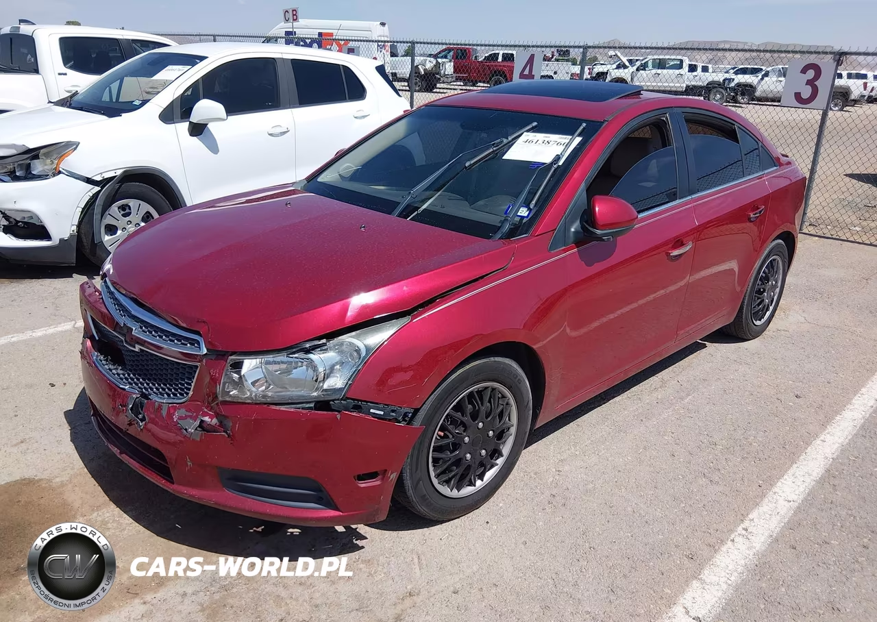 2011 Chevrolet Cruze Ltz VIN:1G1PH5S95B7107760 - 2