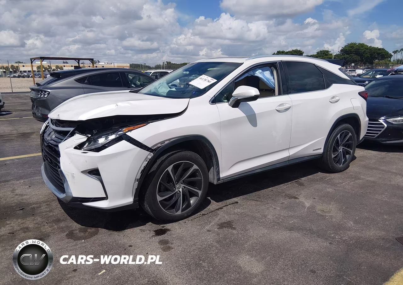 2016 Lexus Rx 450H VIN:2T2ZFMCA4GC001357 - 2