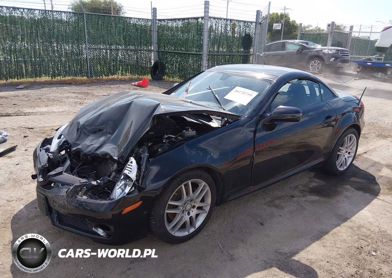 2009 Mercedes-Benz Slk 300 VIN:WDBWK54FX9F200134 - 2
