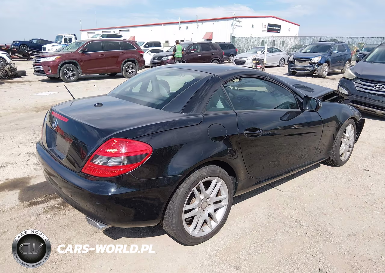 2009 Mercedes-Benz Slk 300 VIN:WDBWK54FX9F200134 - 4