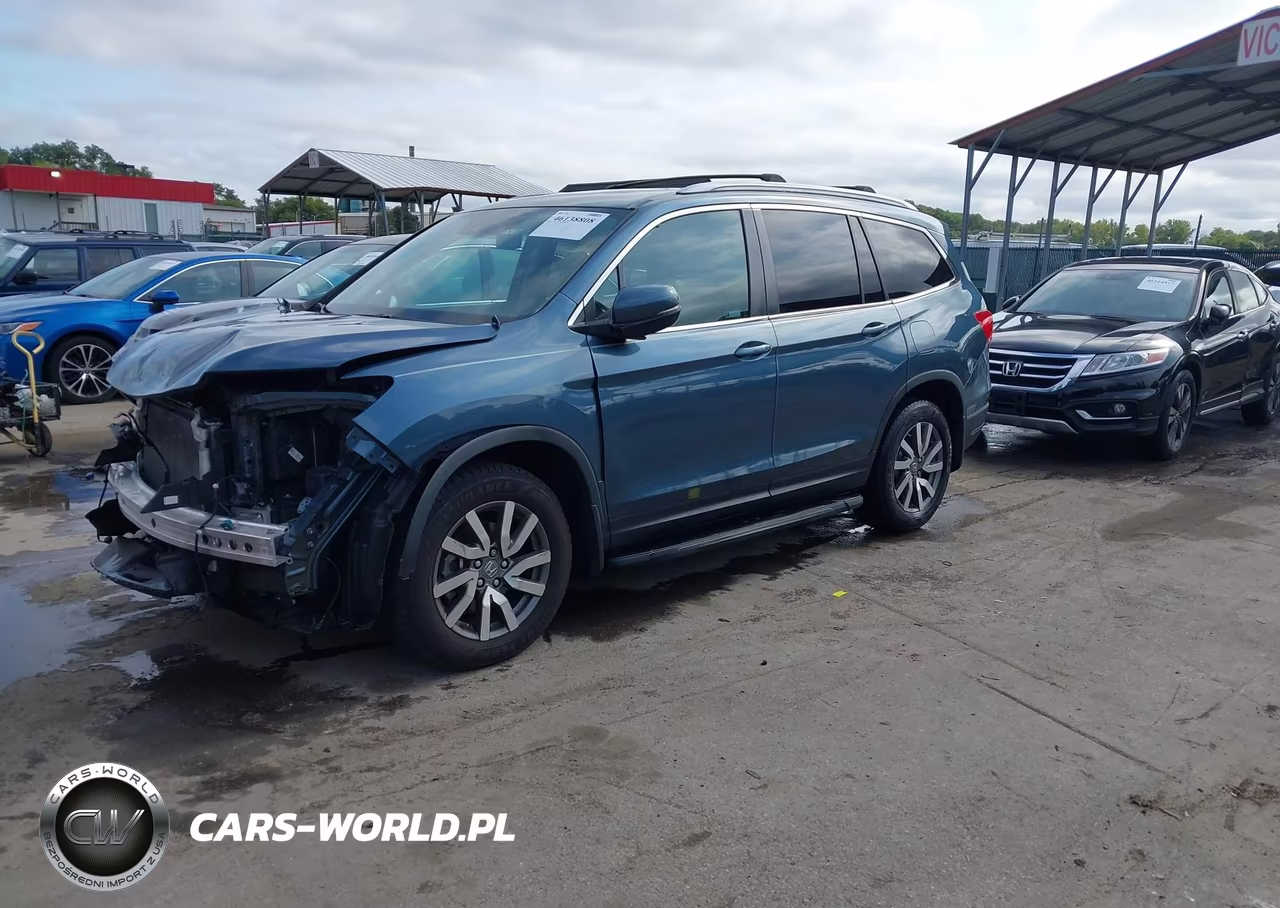 2020 Honda Pilot Awd Ex-L VIN:5FNYF6H5XLB061818 - 2
