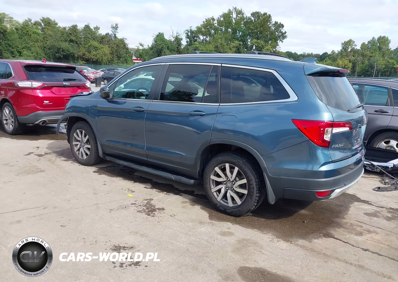 2020 Honda Pilot Awd Ex-L VIN:5FNYF6H5XLB061818 - 3