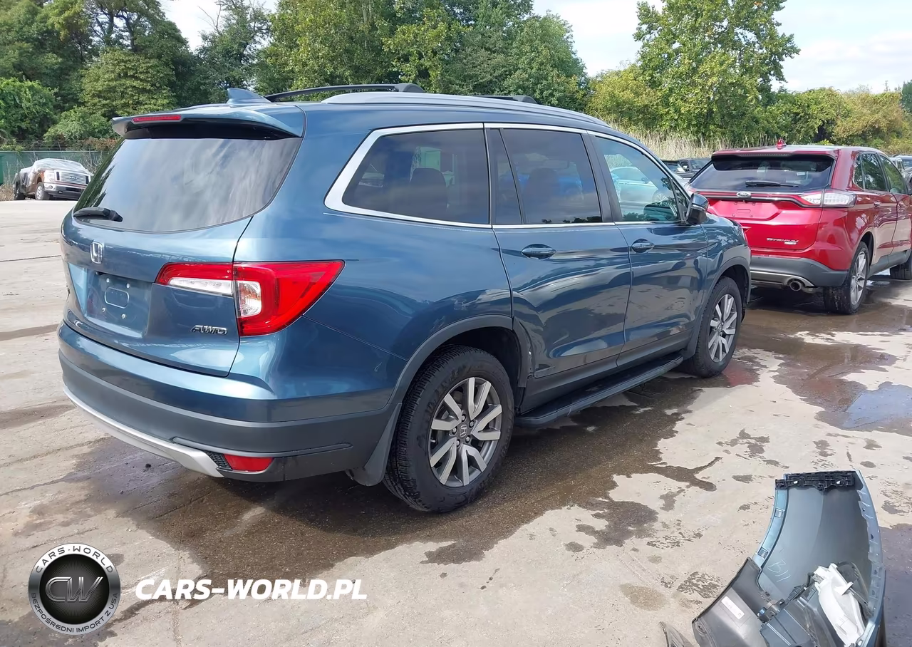 2020 Honda Pilot Awd Ex-L VIN:5FNYF6H5XLB061818 - 4