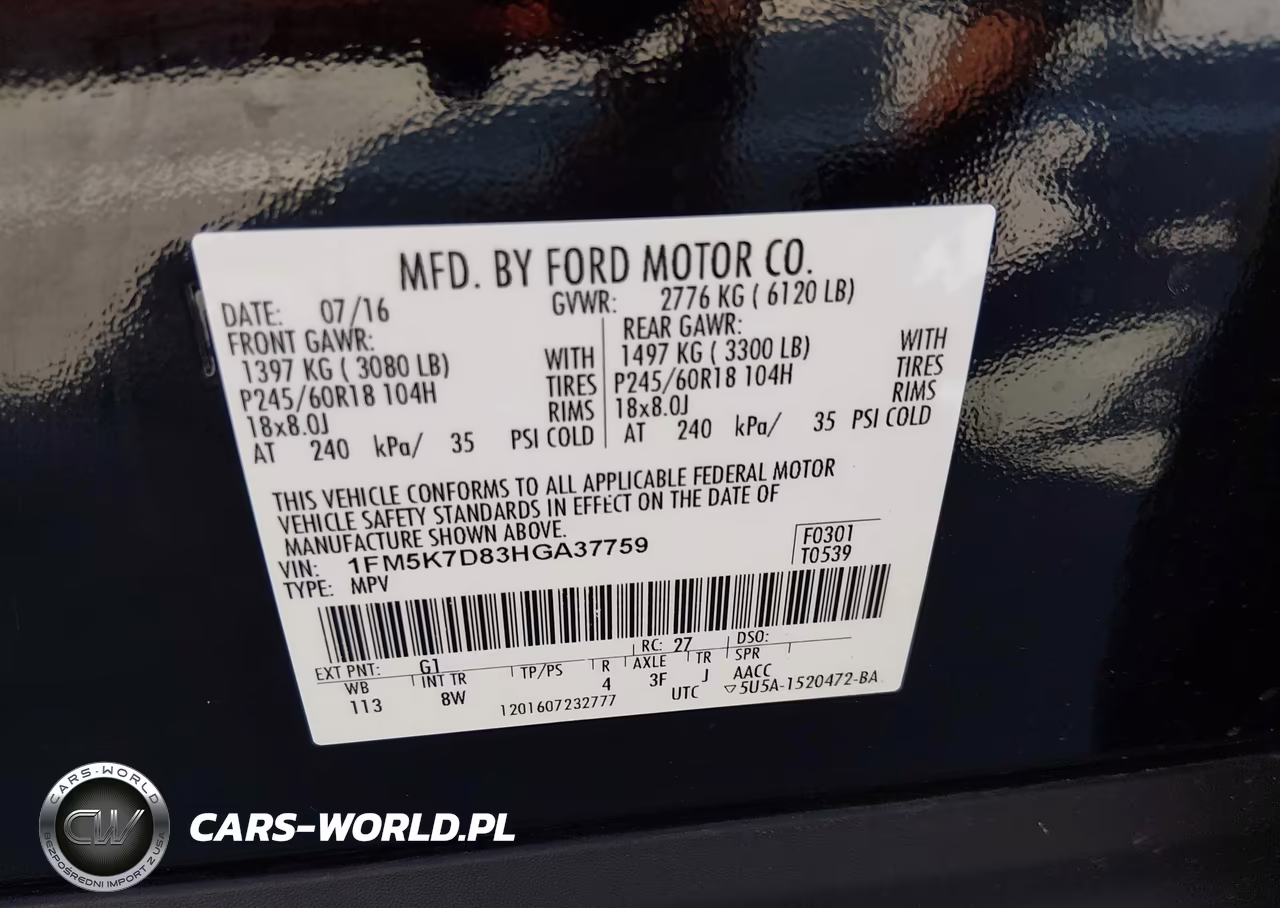 2017 Ford Explorer Xlt VIN:1FM5K7D83HGA37759 - 9