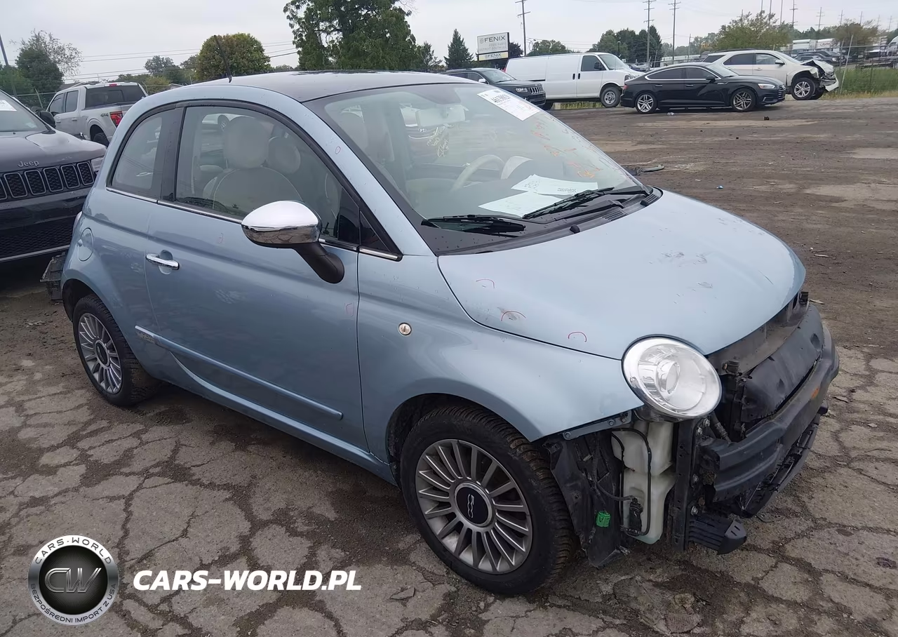 2013 Fiat 500 Lounge VIN:3C3CFFCR0DT739472 - 1