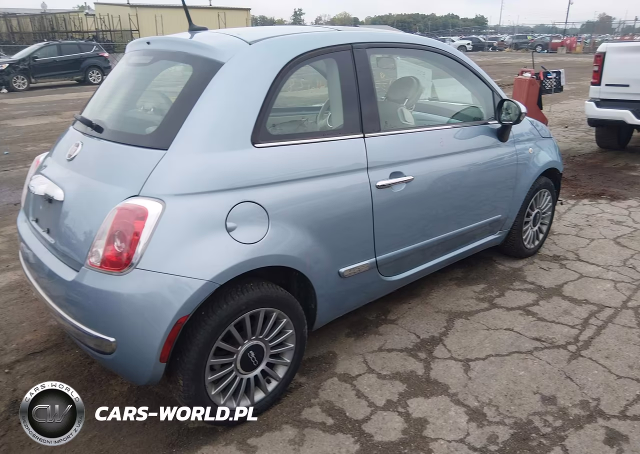 2013 Fiat 500 Lounge VIN:3C3CFFCR0DT739472 - 4