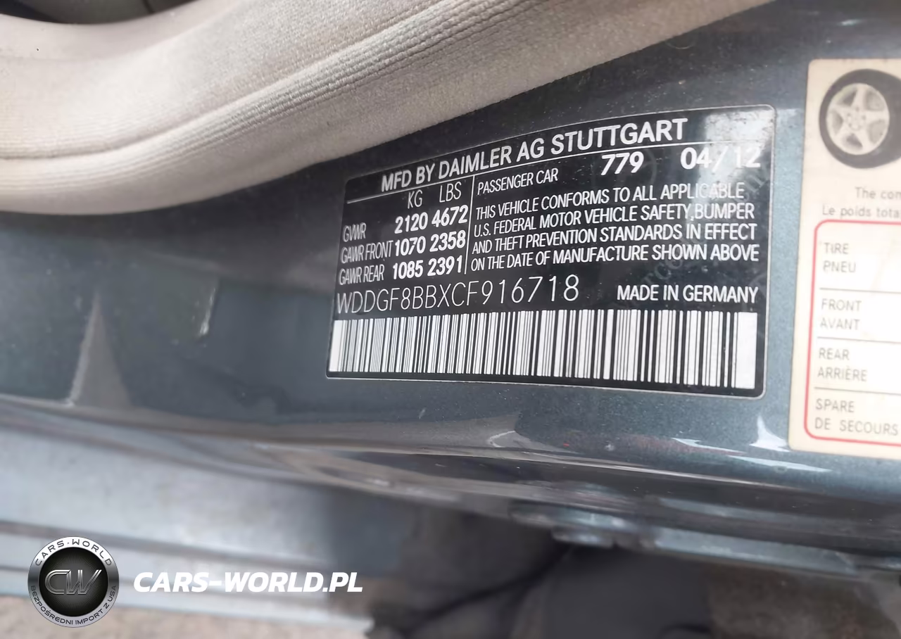 2012 Mercedes-Benz C 300 Luxury 4Matic VIN:WDDGF8BBXCF916718 - 9