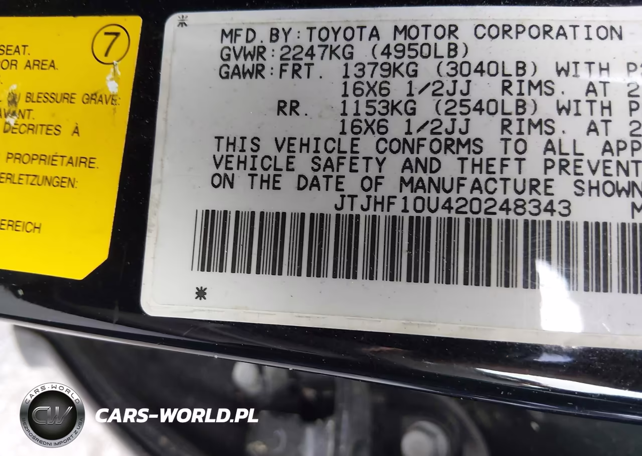 2002 Lexus Rx 300 VIN:JTJHF10U420248343 - 9