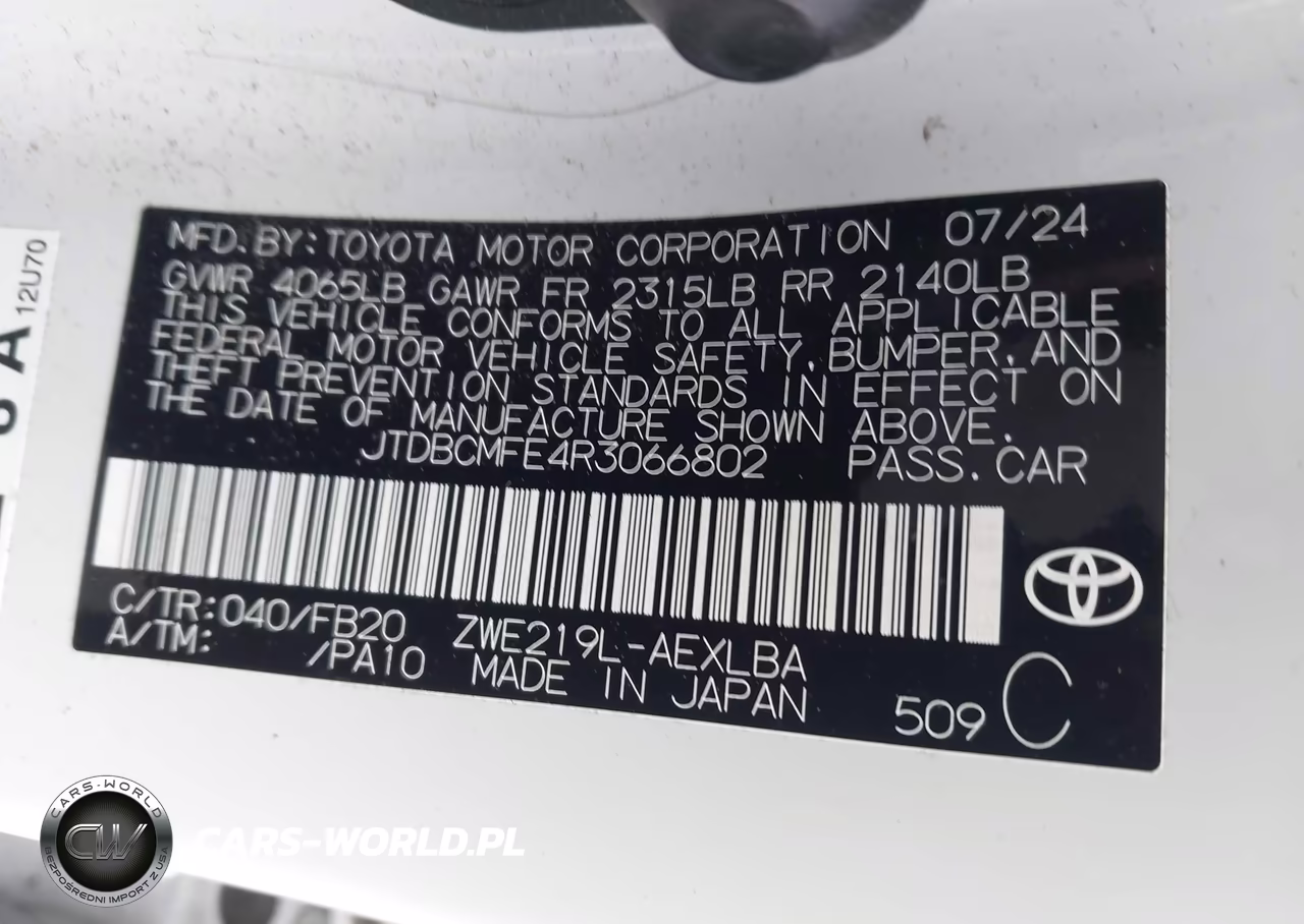 2024 Toyota Corolla Le-Se-Xle-Night Shade VIN:JTDBCMFE4R3066802 - 9
