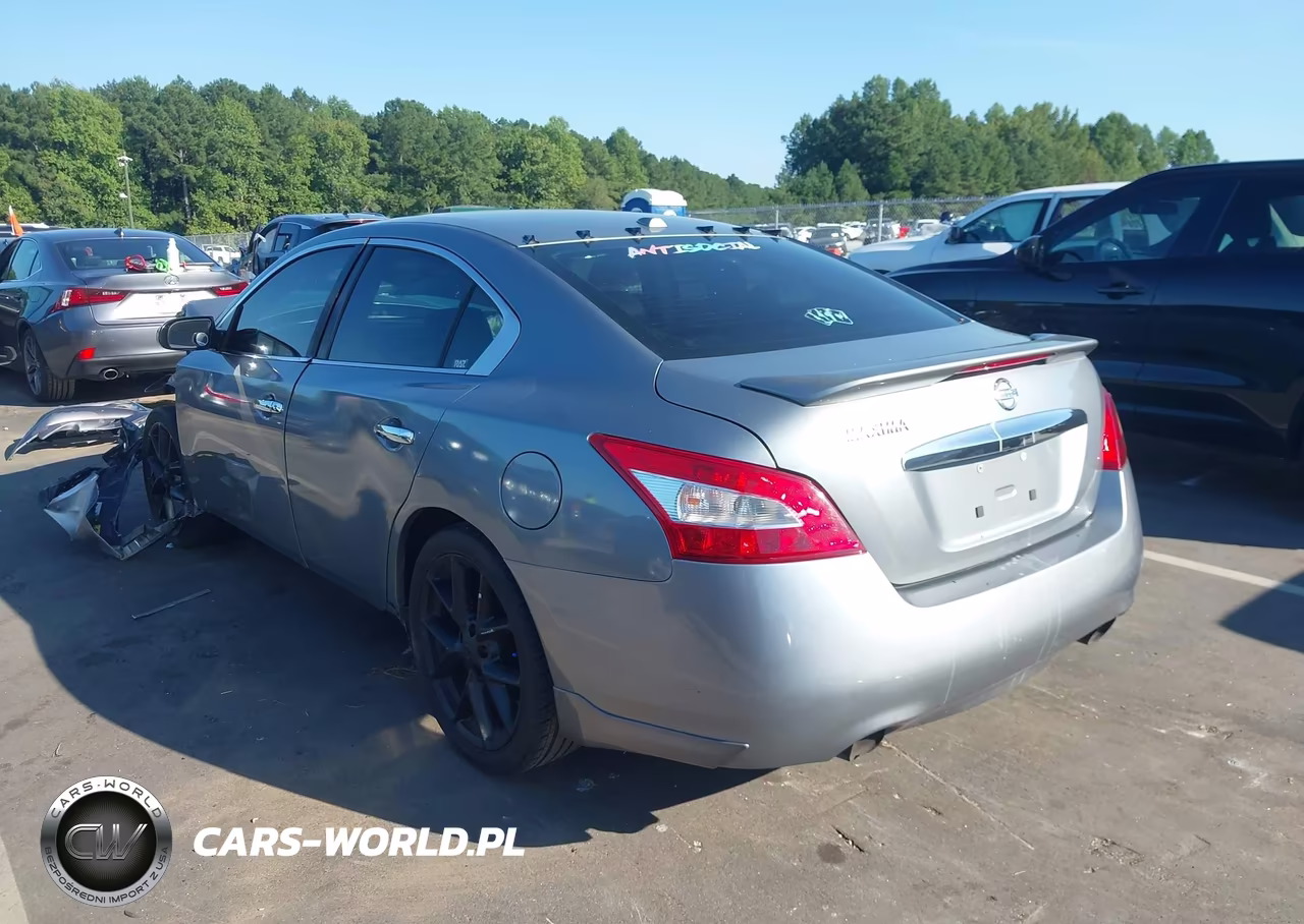 2009 Nissan Maxima 3.5 Sv VIN:1N4AA51E39C840705 - 3