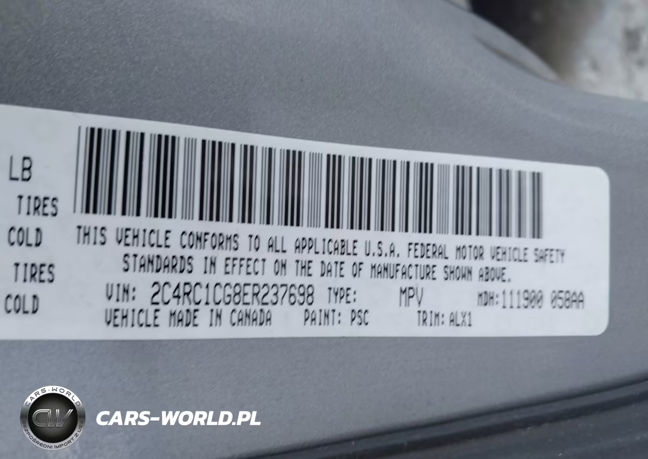 2014 Chrysler Town & Country Touring-L VIN:2C4RC1CG8ER237698 - 9
