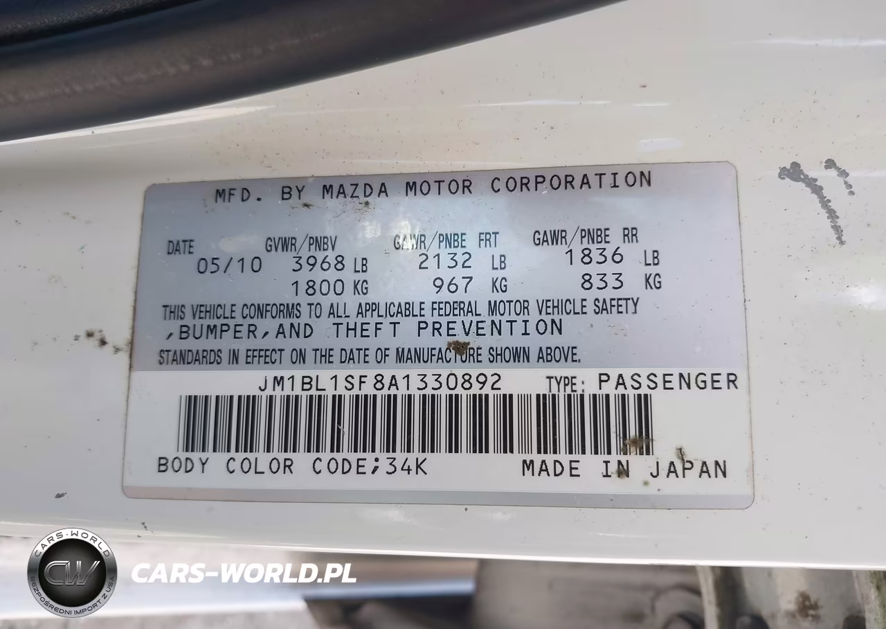 2010 Mazda Mazda3 I Touring VIN:JM1BL1SF8A1330892 - 9