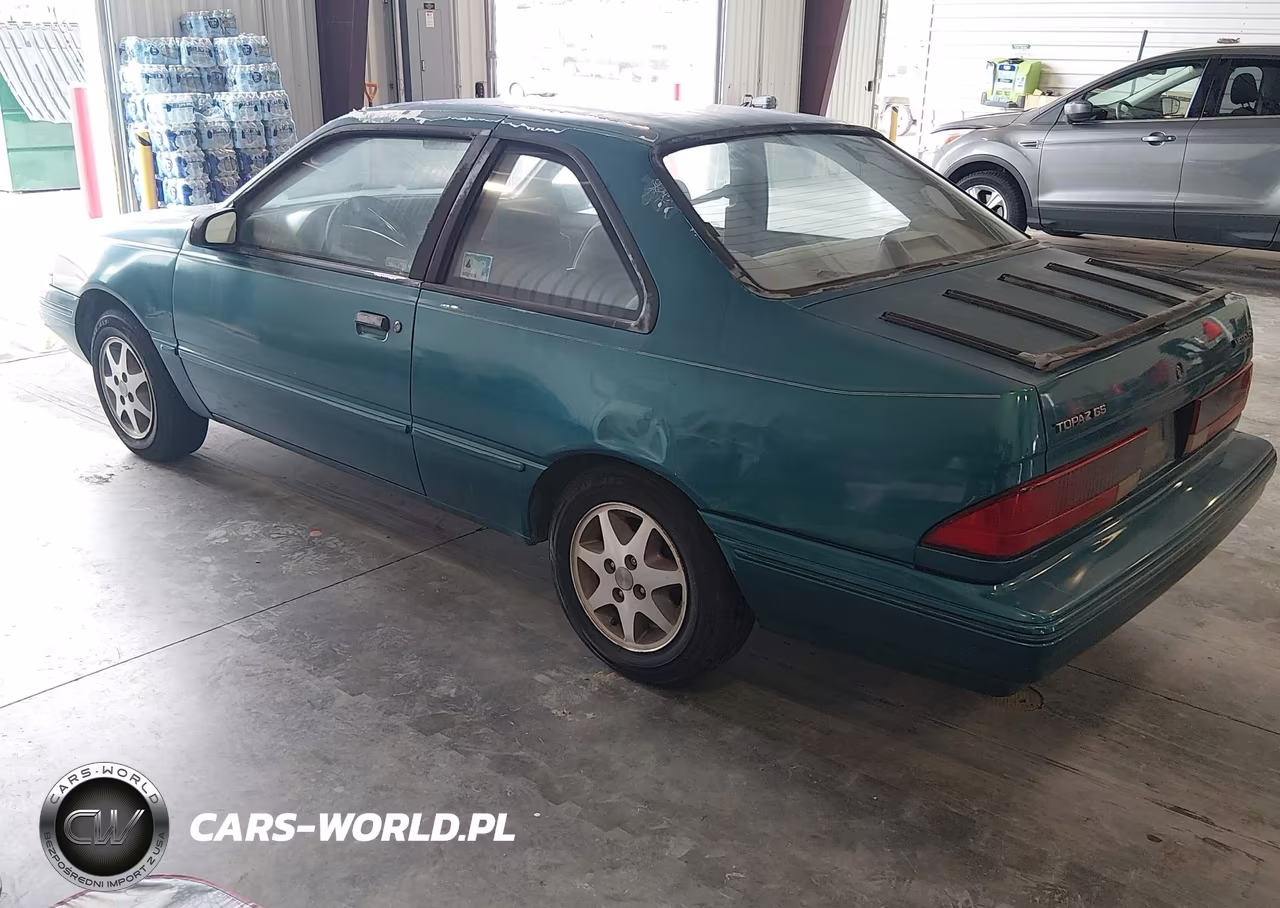 1994 Mercury Topaz Gs VIN:1MEPM31X0RK619102 - 3