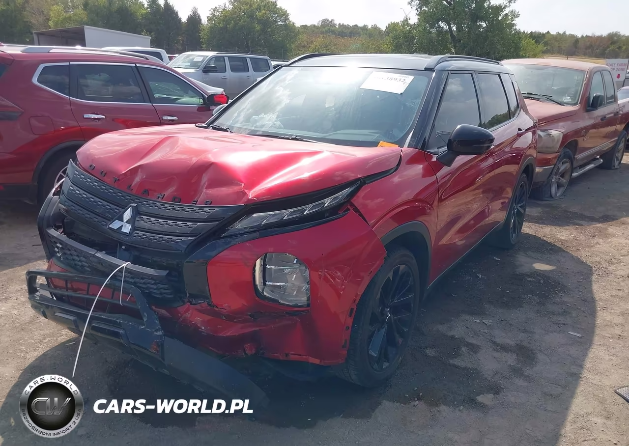2024 Mitsubishi Outlander Sel 2.5 2Wd-Sel Black Edition 2Wd VIN:JA4J3WA81RZ080270 - 2