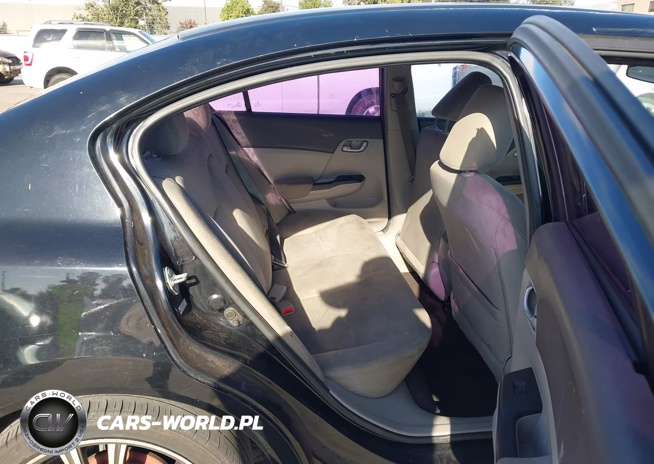 2012 Honda Civic Lx VIN:2HGFB2F55CH590703 - 8