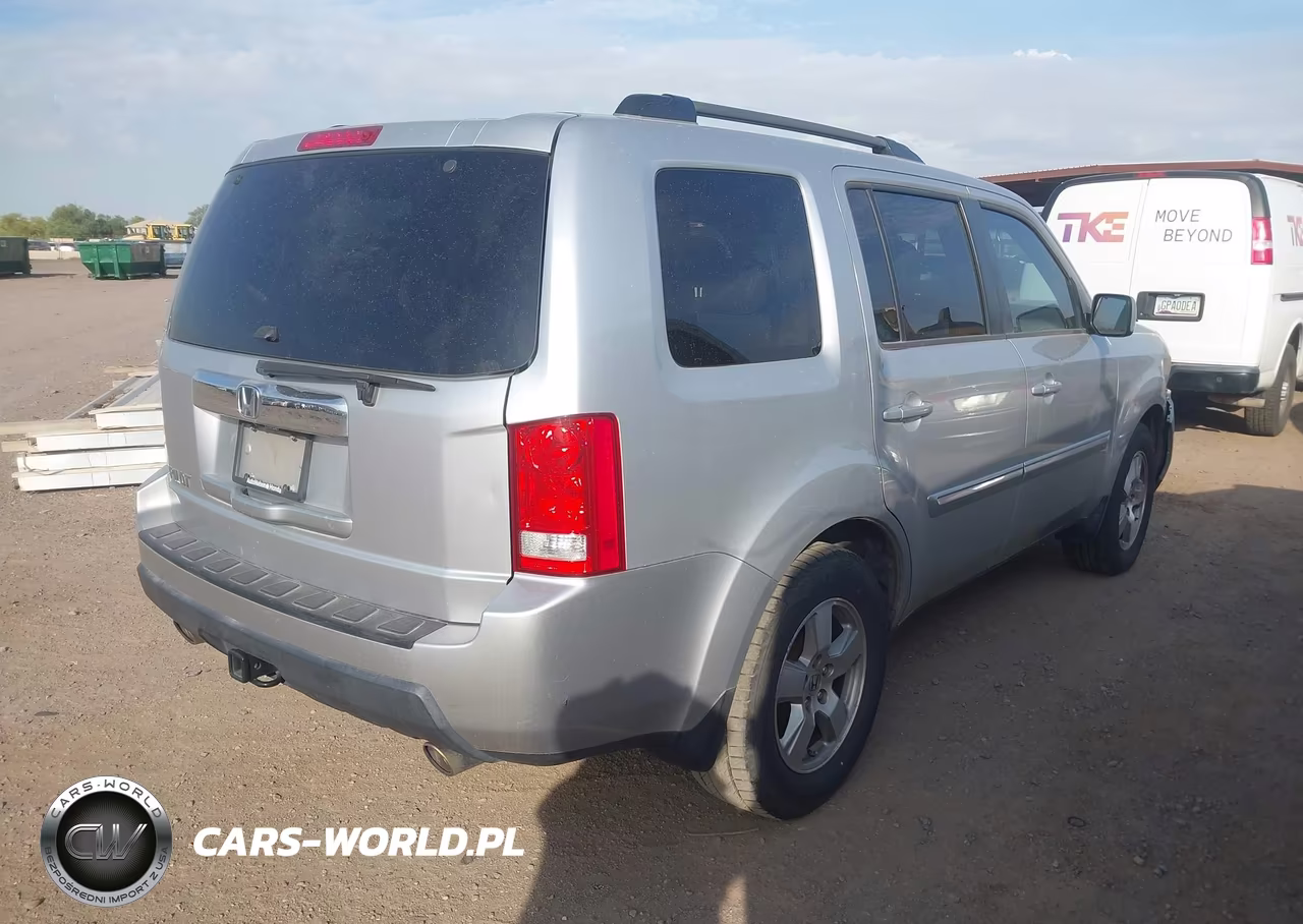 2011 Honda Pilot Ex-L VIN:5FNYF3H64BB037925 - 4