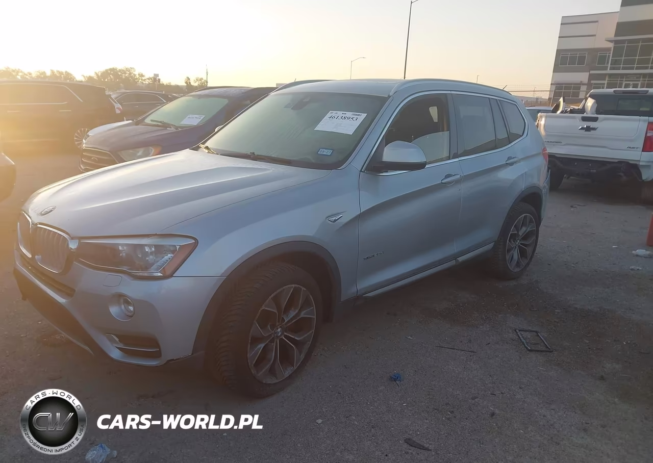 2015 BMW X3 xDrive28D VIN:5UXWY3C57F0E96064 - 2