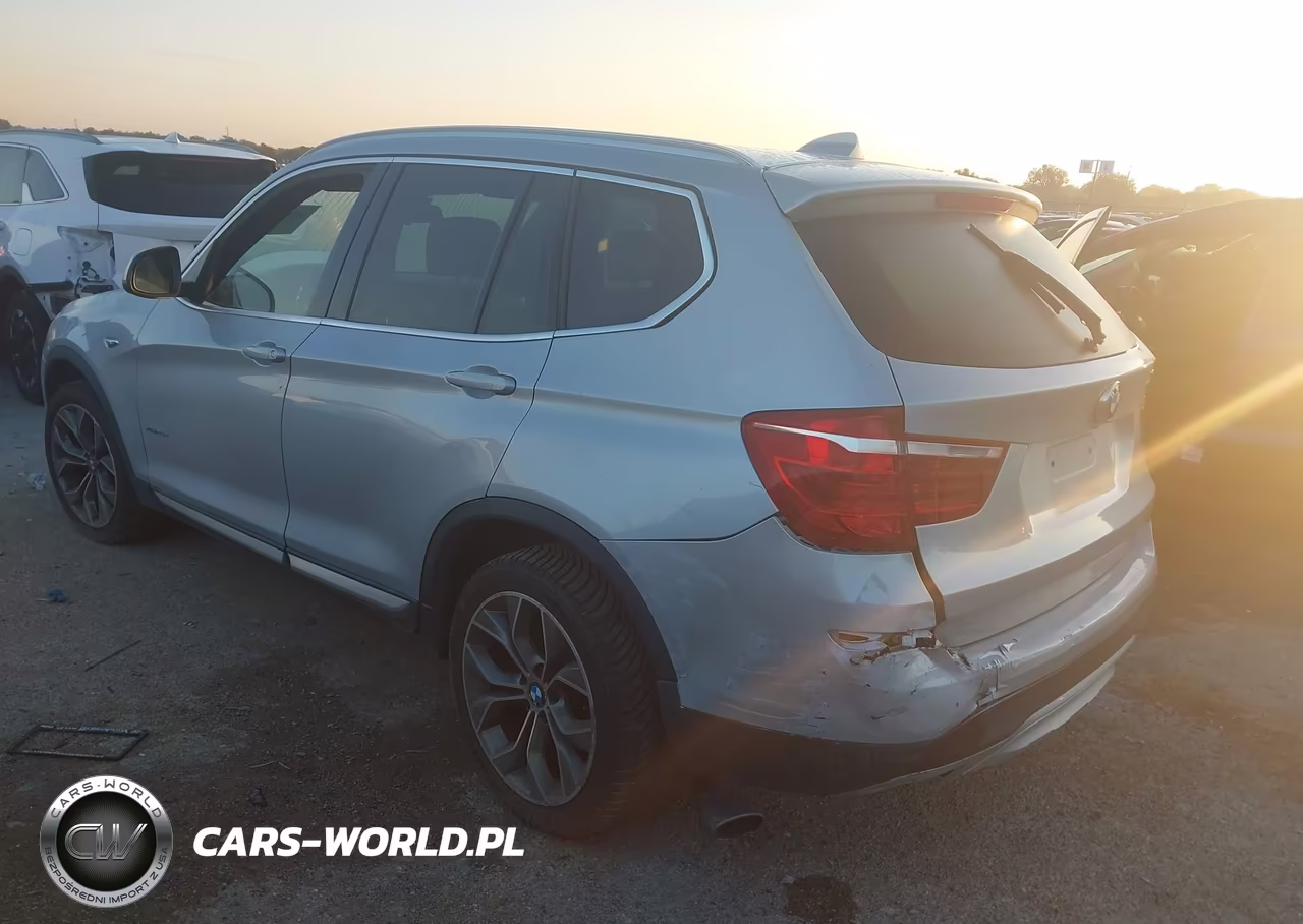 2015 BMW X3 xDrive28D VIN:5UXWY3C57F0E96064 - 3