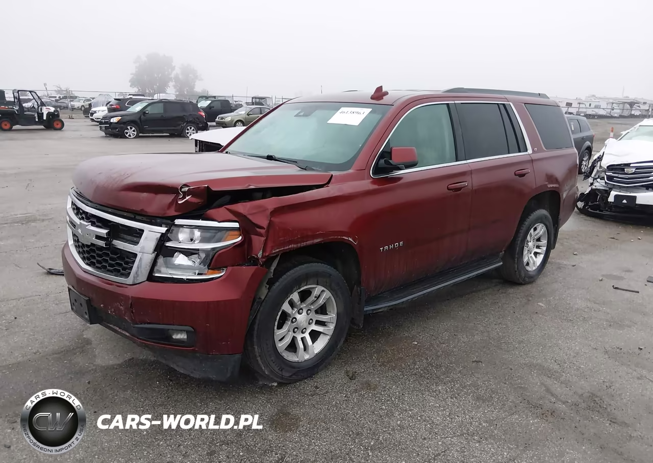 2016 Chevrolet Tahoe Lt VIN:1GNSKBKC2GR196316 - 2