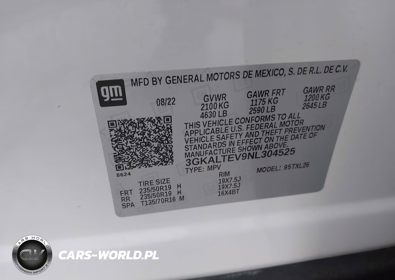2022 GMC Terrain Awd Sle VIN:3GKALTEV9NL304525 - 9