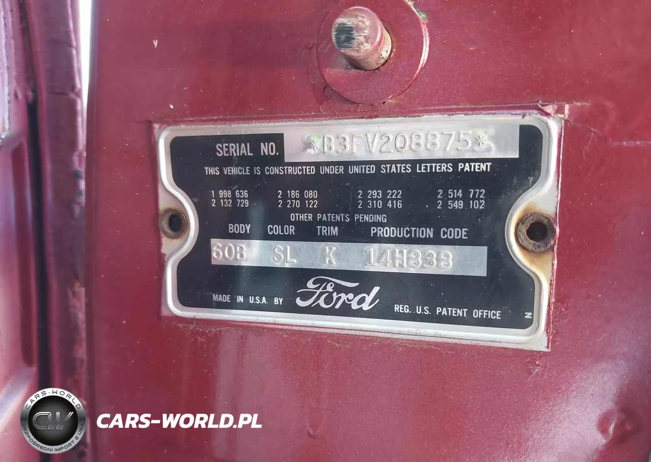 1953 Ford Crestline Victoria VIN:B3FV208875 - 9