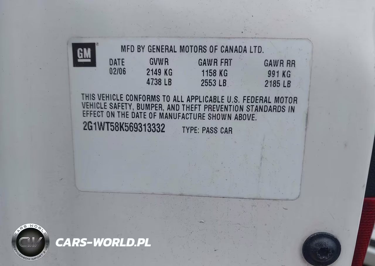 2006 Chevrolet Impala Lt VIN:2G1WT58K569313332 - 9