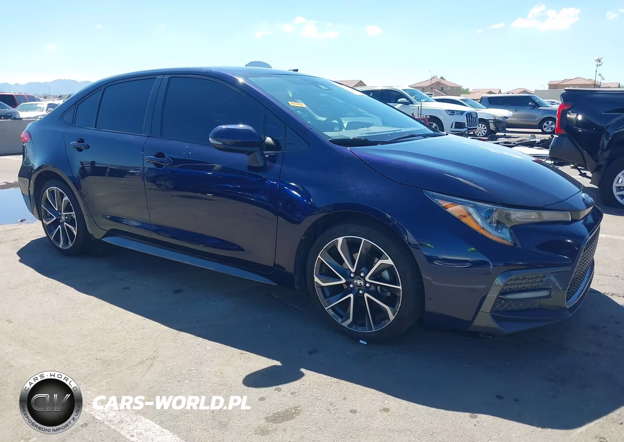 2020 Toyota Corolla Se VIN:JTDS4RCE6LJ029851 - 1