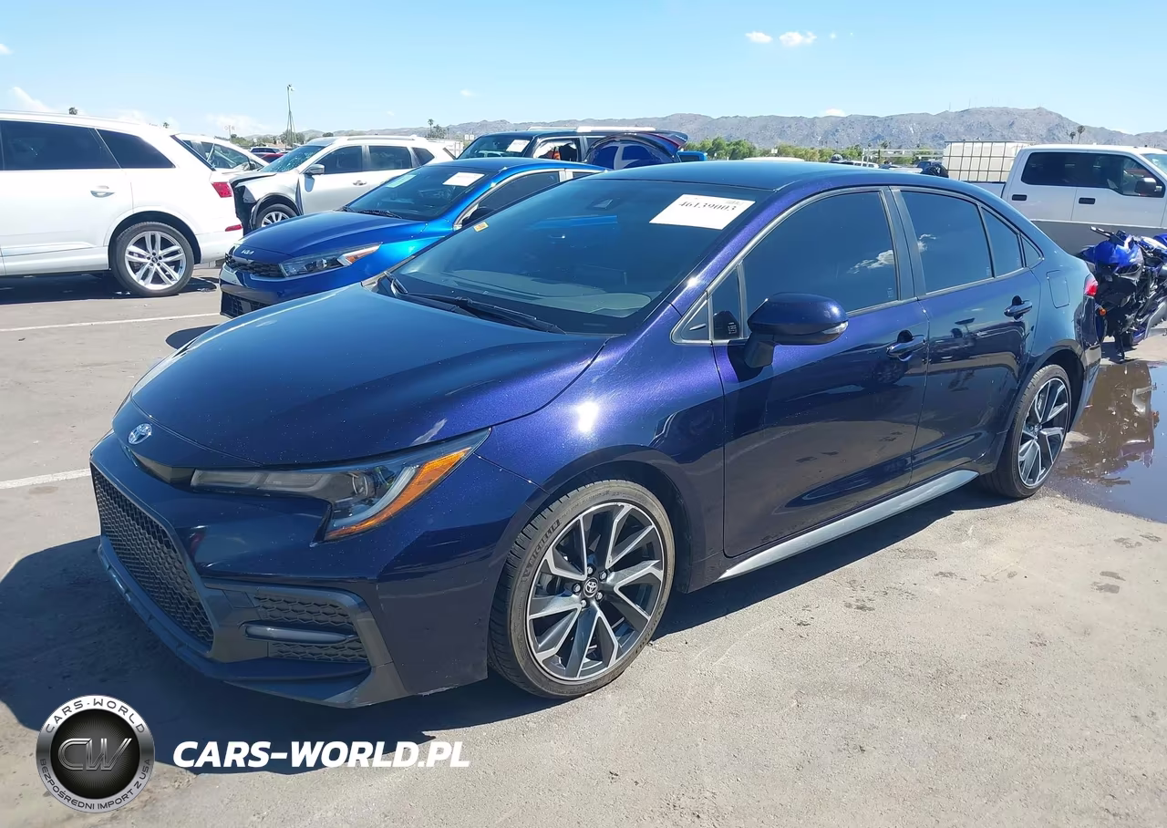 2020 Toyota Corolla Se VIN:JTDS4RCE6LJ029851 - 2