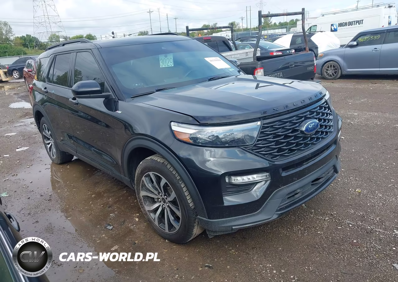 2022 Ford Explorer St-Line VIN:1FMSK8KHXNGC09275 - 1