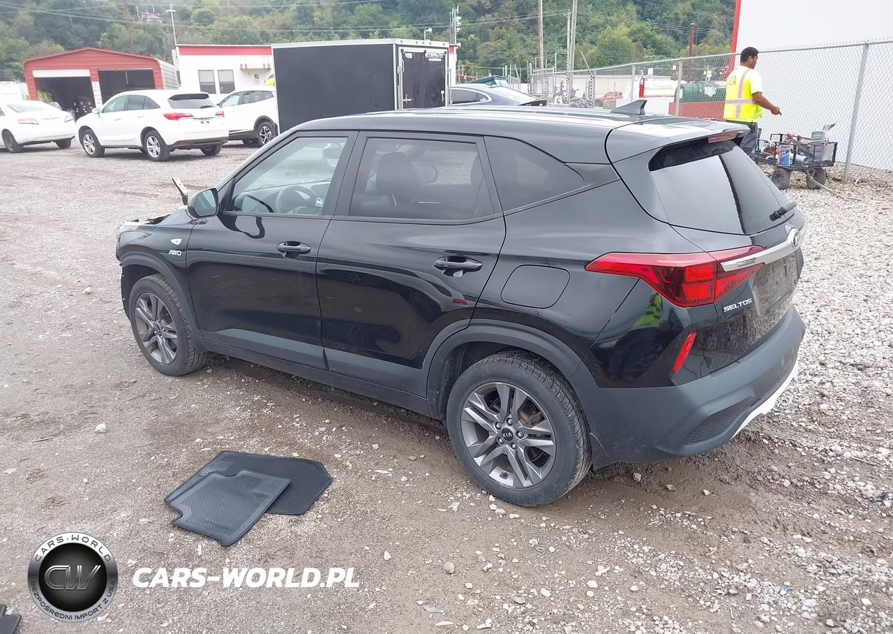 2021 Kia Seltos Lx VIN:KNDEPCAA1M7173081 - 3