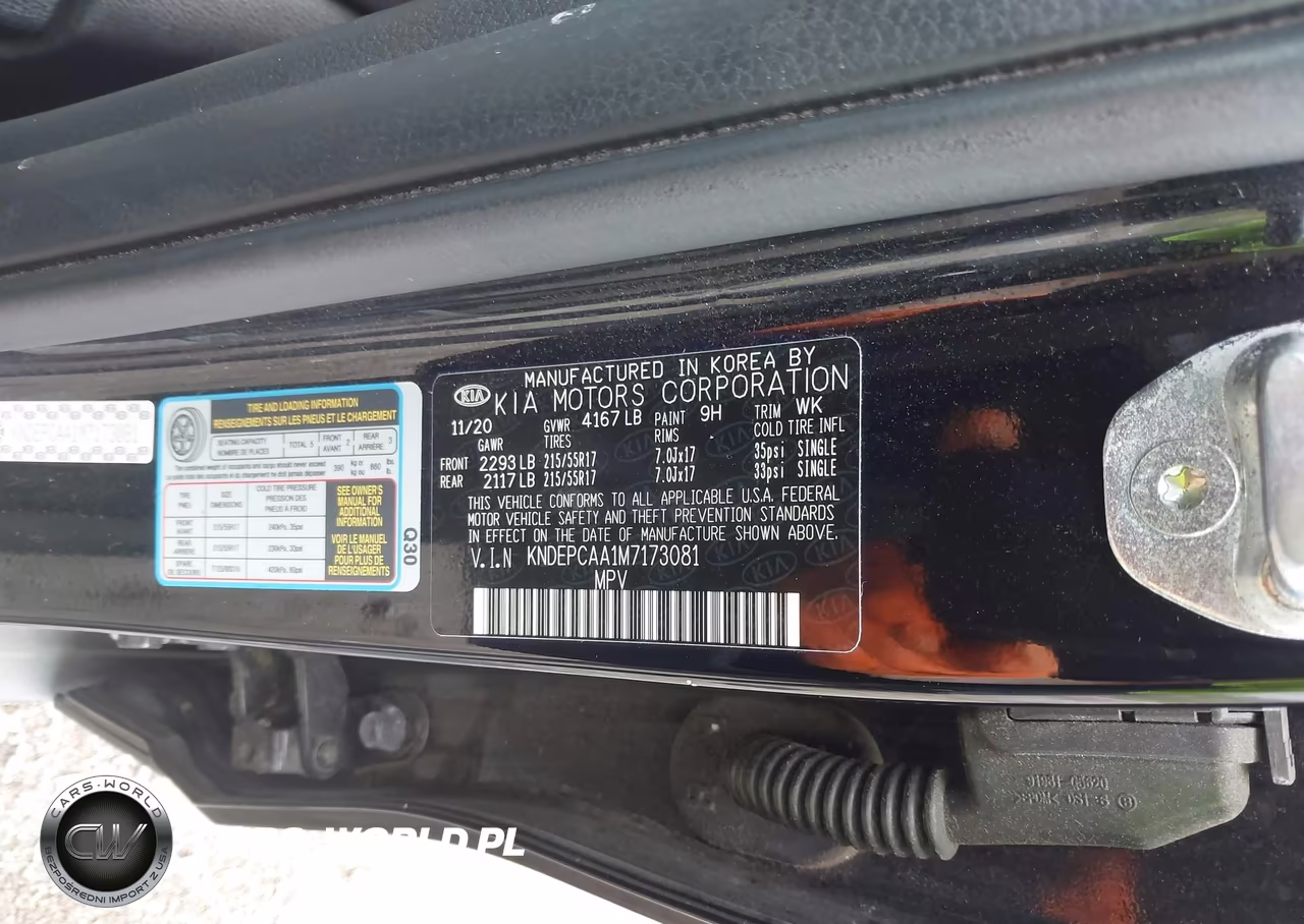 2021 Kia Seltos Lx VIN:KNDEPCAA1M7173081 - 9