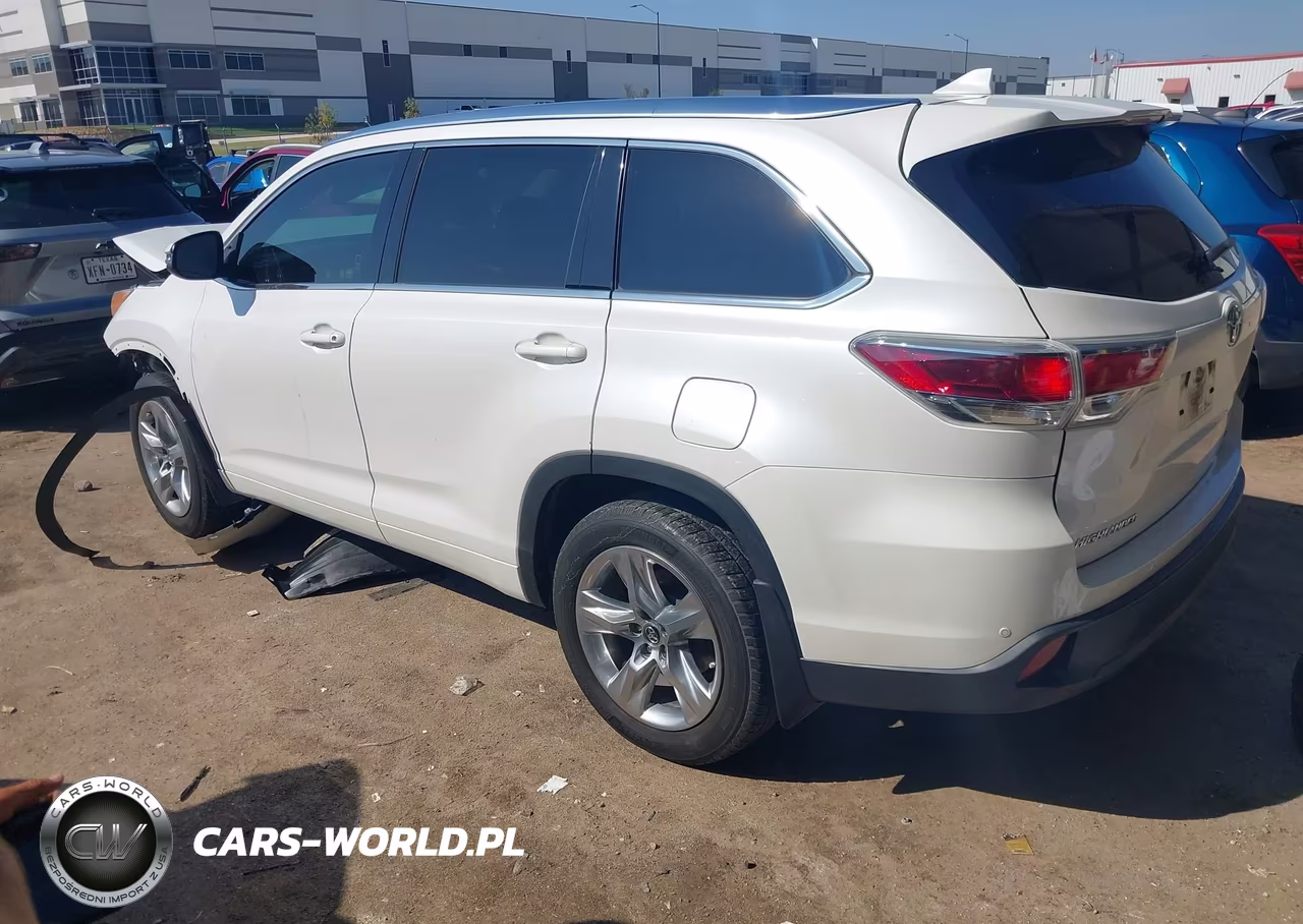 2016 Toyota Highlander Limited V6 VIN:5TDYKRFH8GS173545 - 3