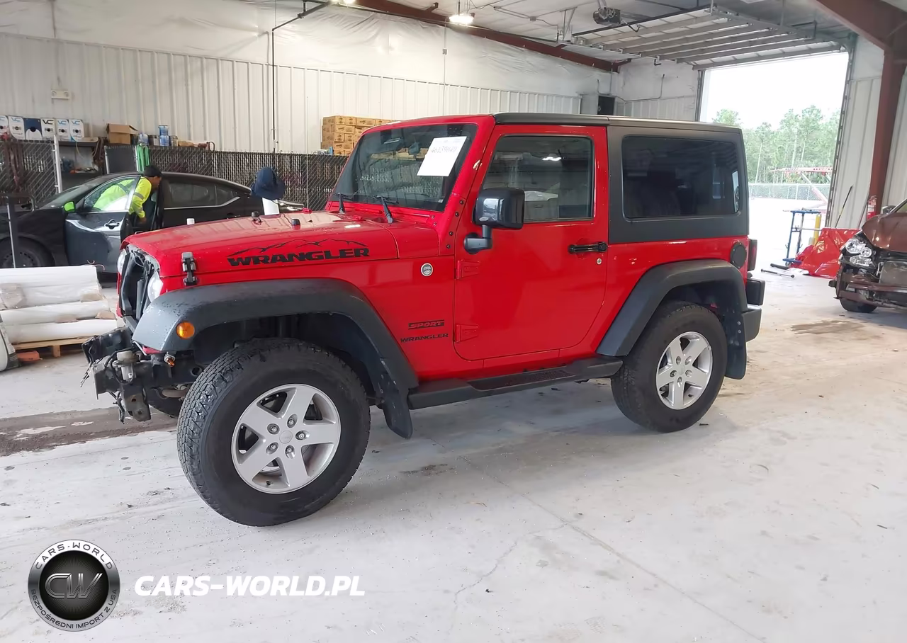 2015 Jeep Wrangler Sport VIN:1C4AJWAG6FL690909 - 2