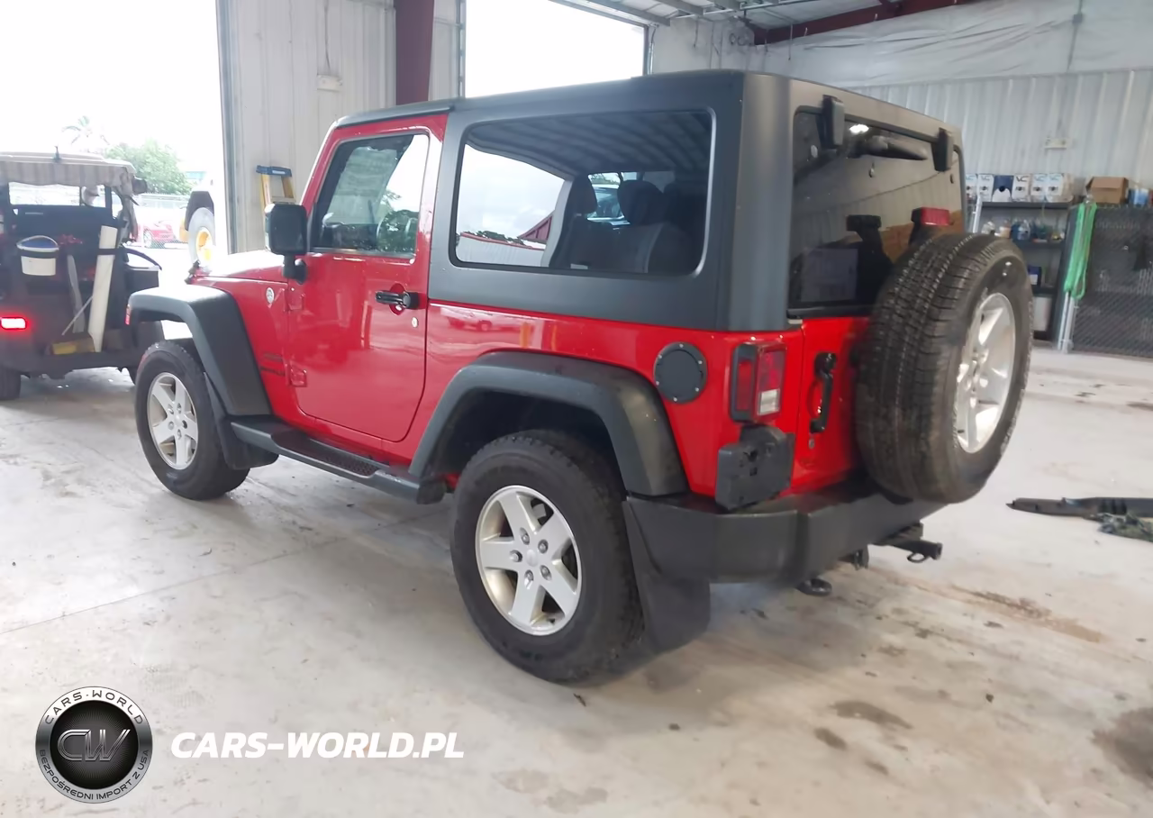 2015 Jeep Wrangler Sport VIN:1C4AJWAG6FL690909 - 3