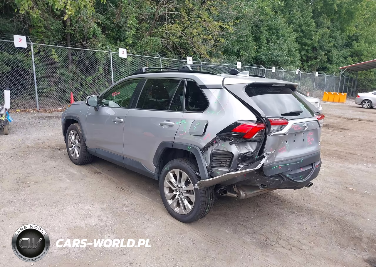 2020 Toyota Rav4 Xle Premium VIN:JTMA1RFV5LD047756 - 3