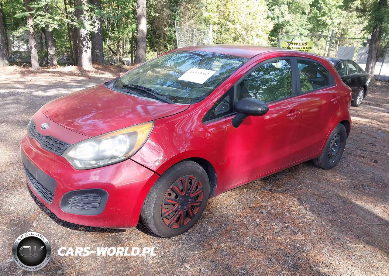 2013 Kia Rio Lx VIN:KNADM5A33D6154066 - 2