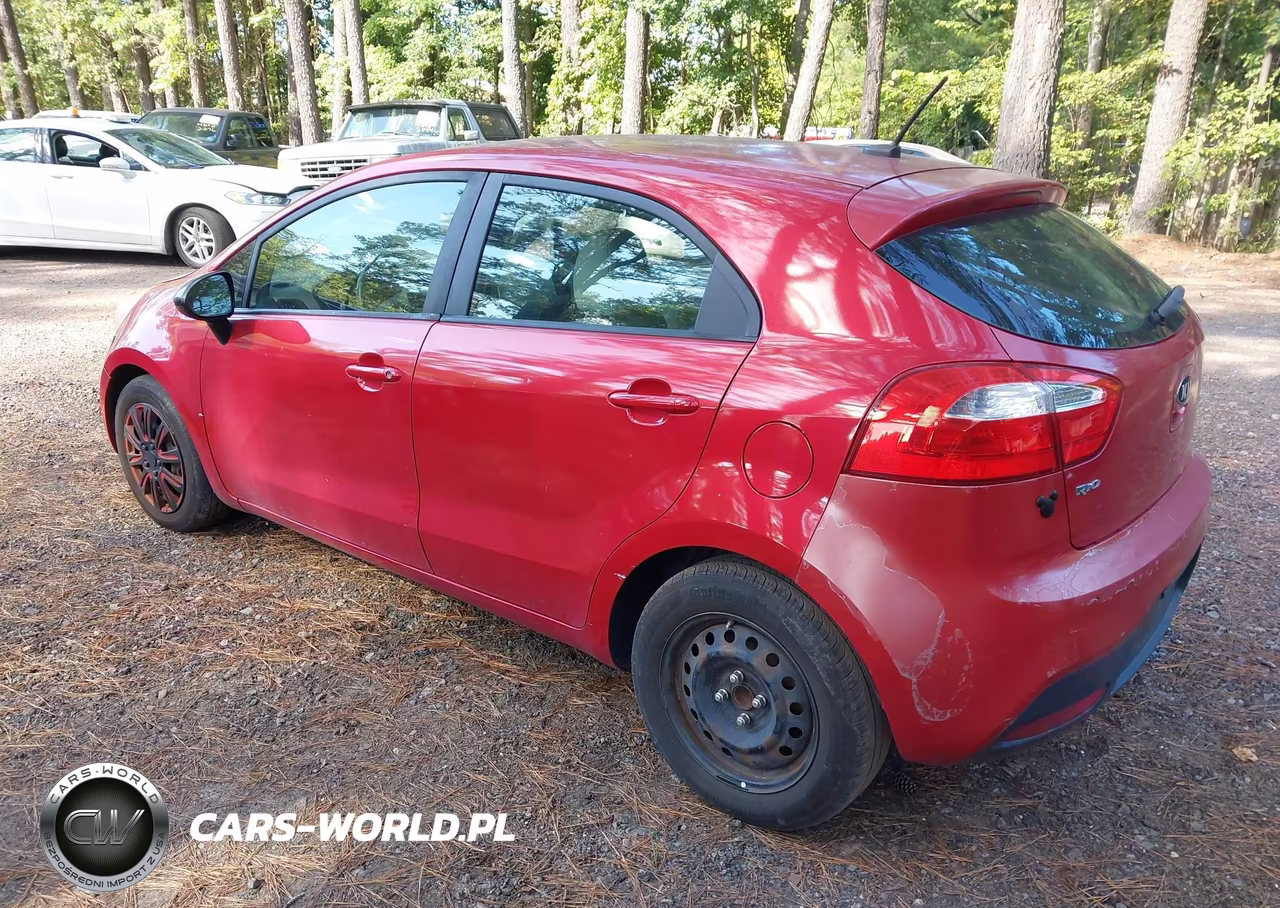 2013 Kia Rio Lx VIN:KNADM5A33D6154066 - 3