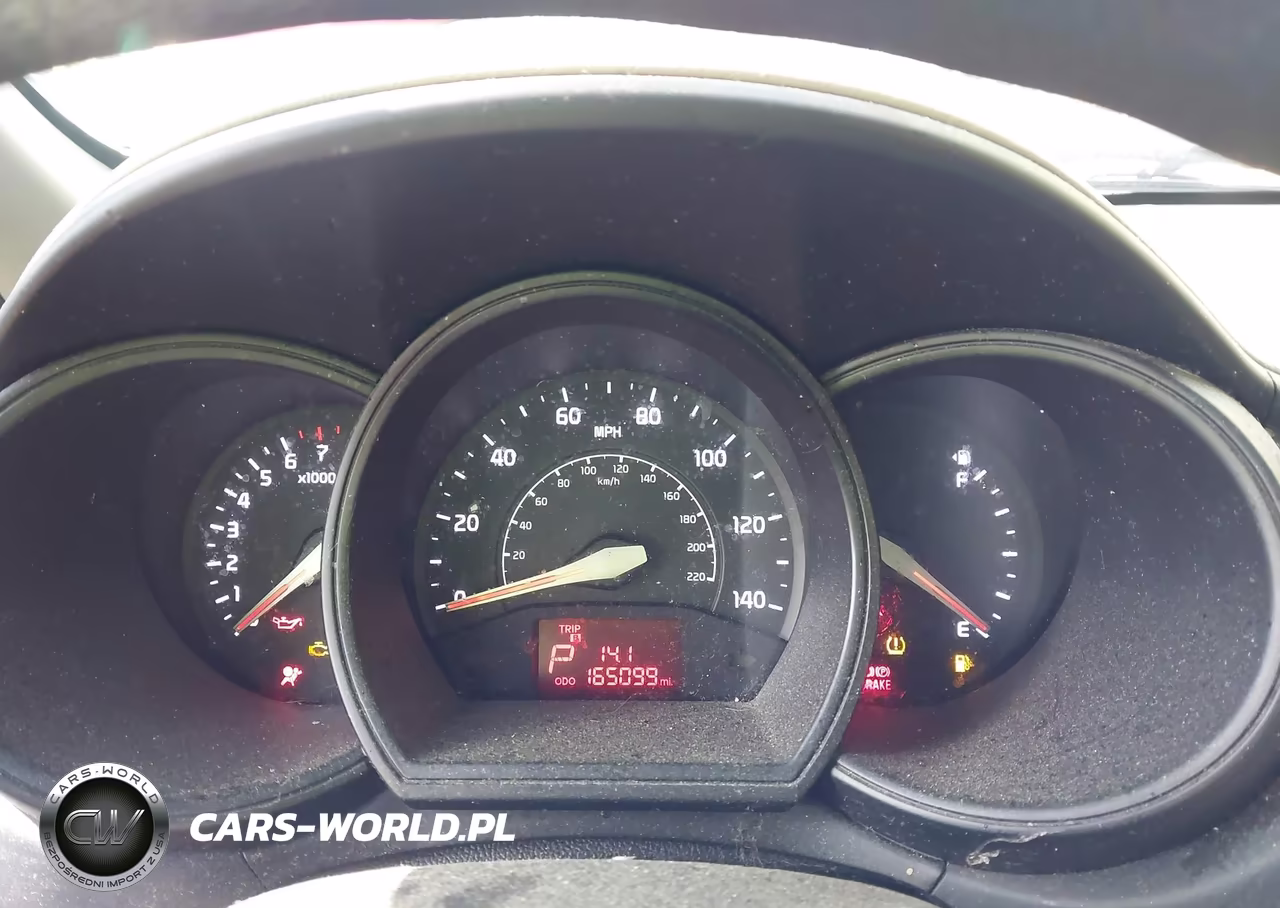 2013 Kia Rio Lx VIN:KNADM5A33D6154066 - 7