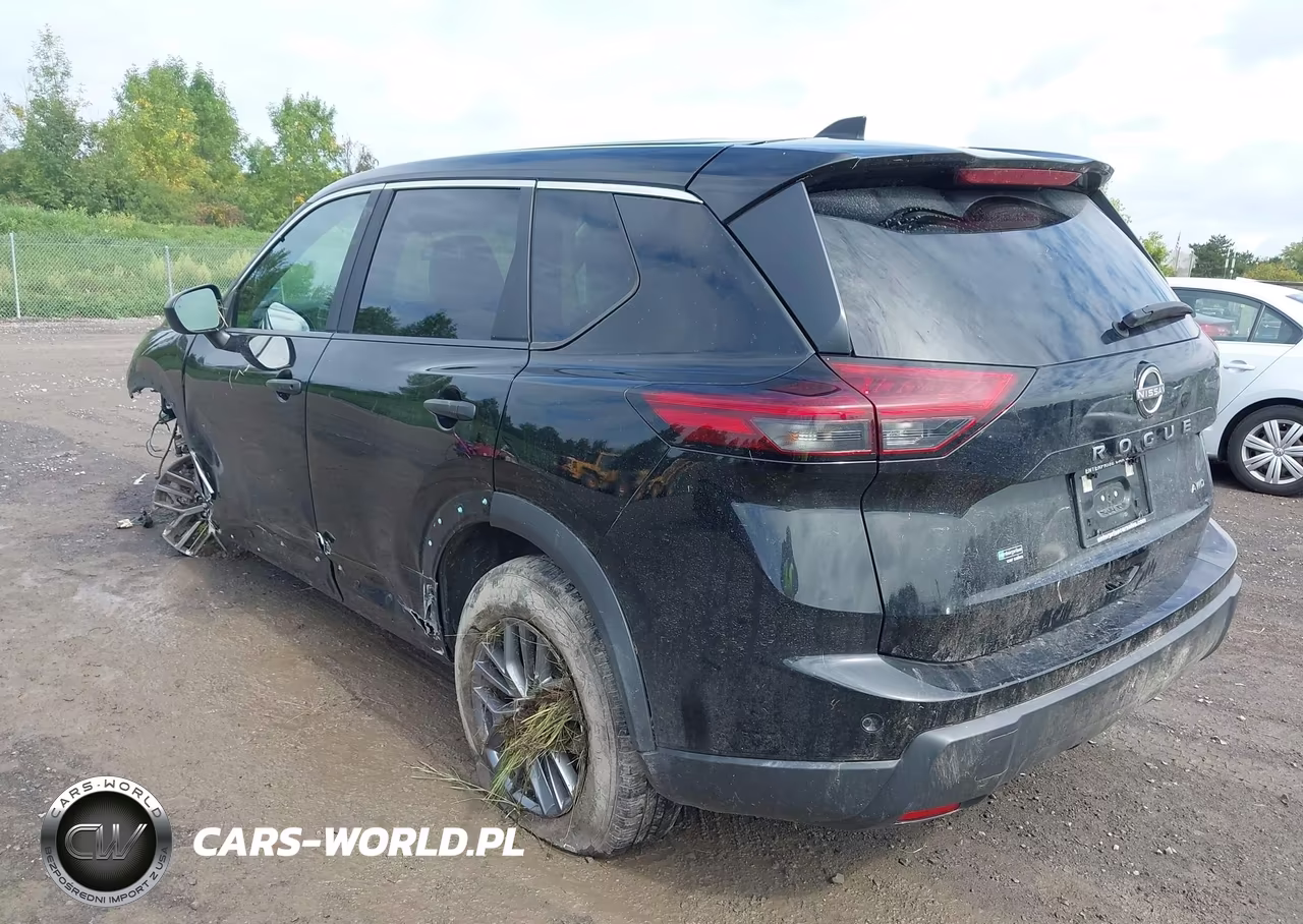 2024 Nissan Rogue S Intelligent Awd VIN:5N1BT3AB2RC745292 - 3