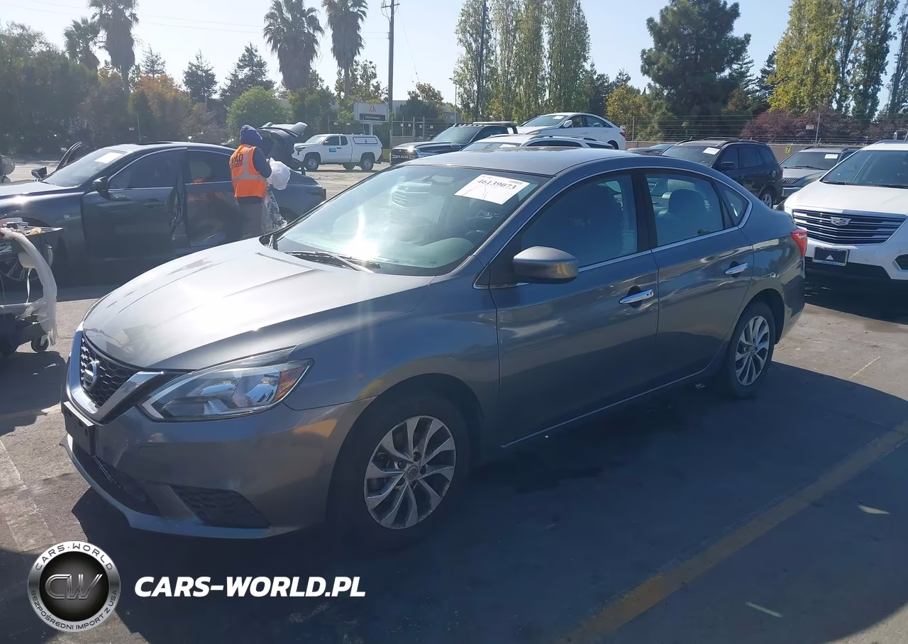 2019 Nissan Sentra Sv VIN:3N1AB7AP2KY321116 - 2