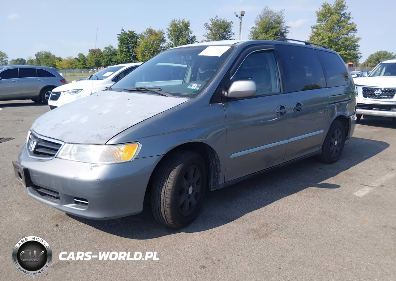 2002 Honda Odyssey Ex VIN:2HKRL18612H539228 - 2
