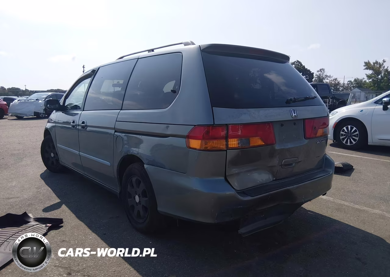 2002 Honda Odyssey Ex VIN:2HKRL18612H539228 - 3
