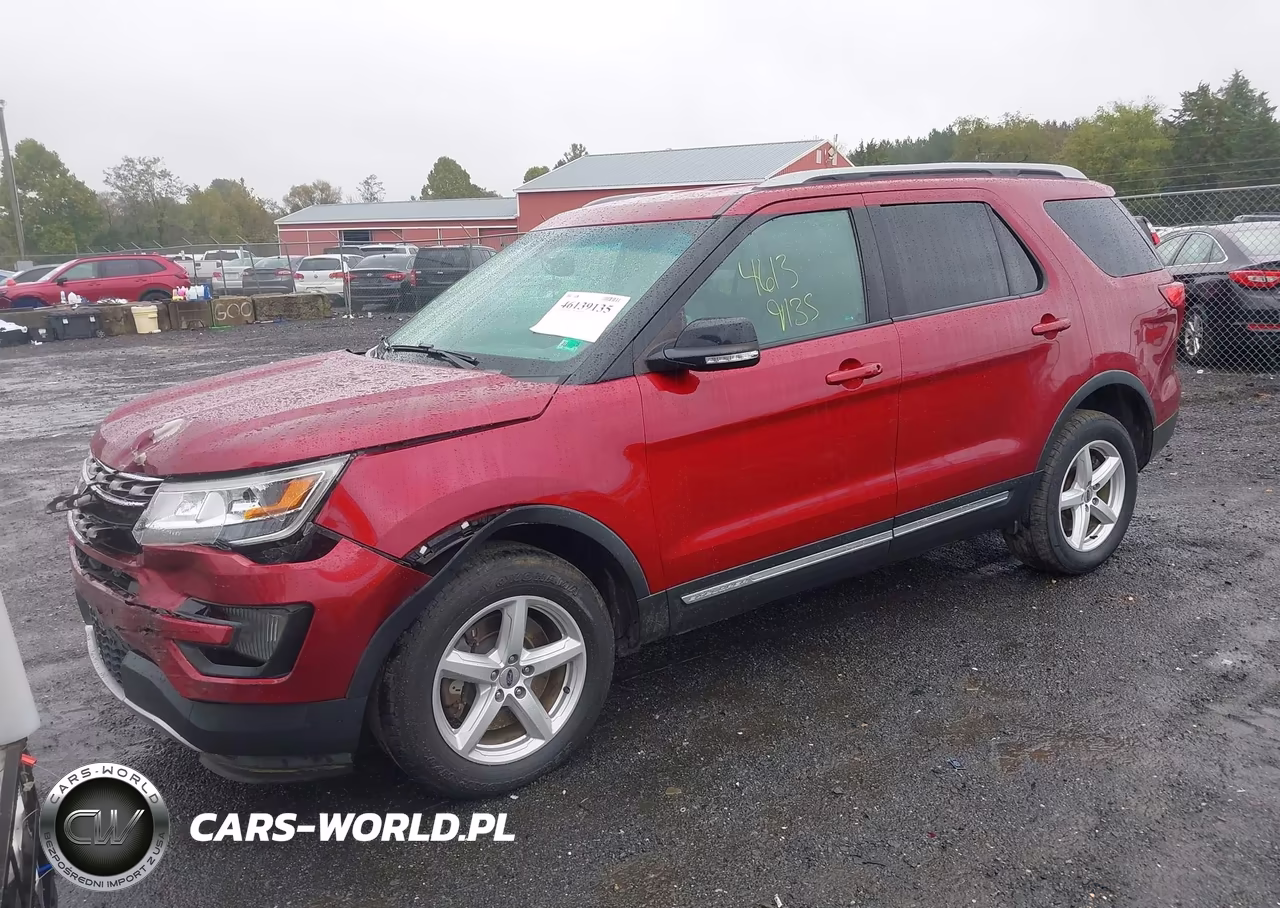2017 Ford Explorer Xlt VIN:1FM5K8D8XHGA40292 - 2