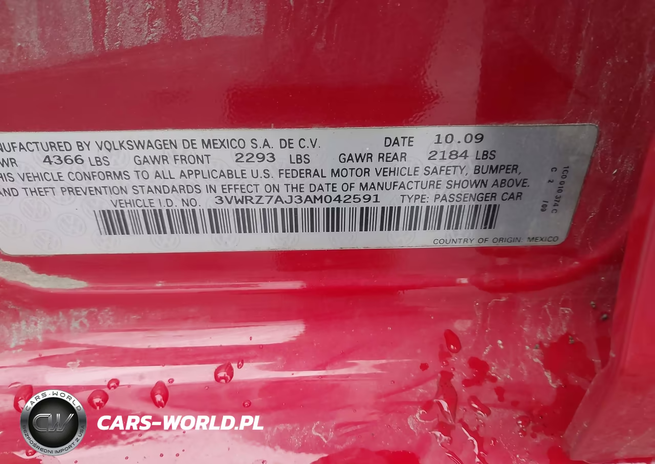 2010 Volkswagen Jetta Se VIN:3VWRZ7AJ3AM042591 - 9