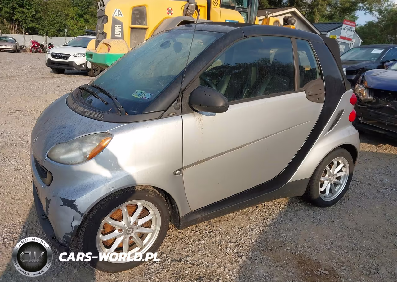 2008 Smart Fortwo Passion VIN:WMEEK31XX8K207753 - 2