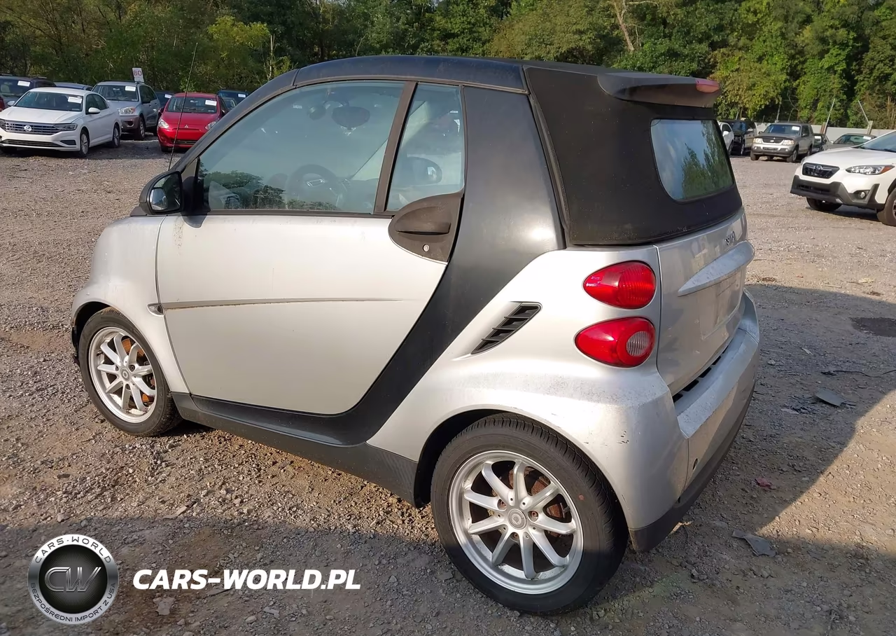 2008 Smart Fortwo Passion VIN:WMEEK31XX8K207753 - 3