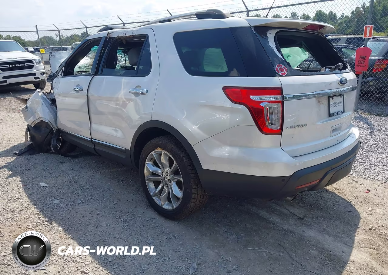 2011 Ford Explorer Limited VIN:1FMHK8F88BGA72191 - 3