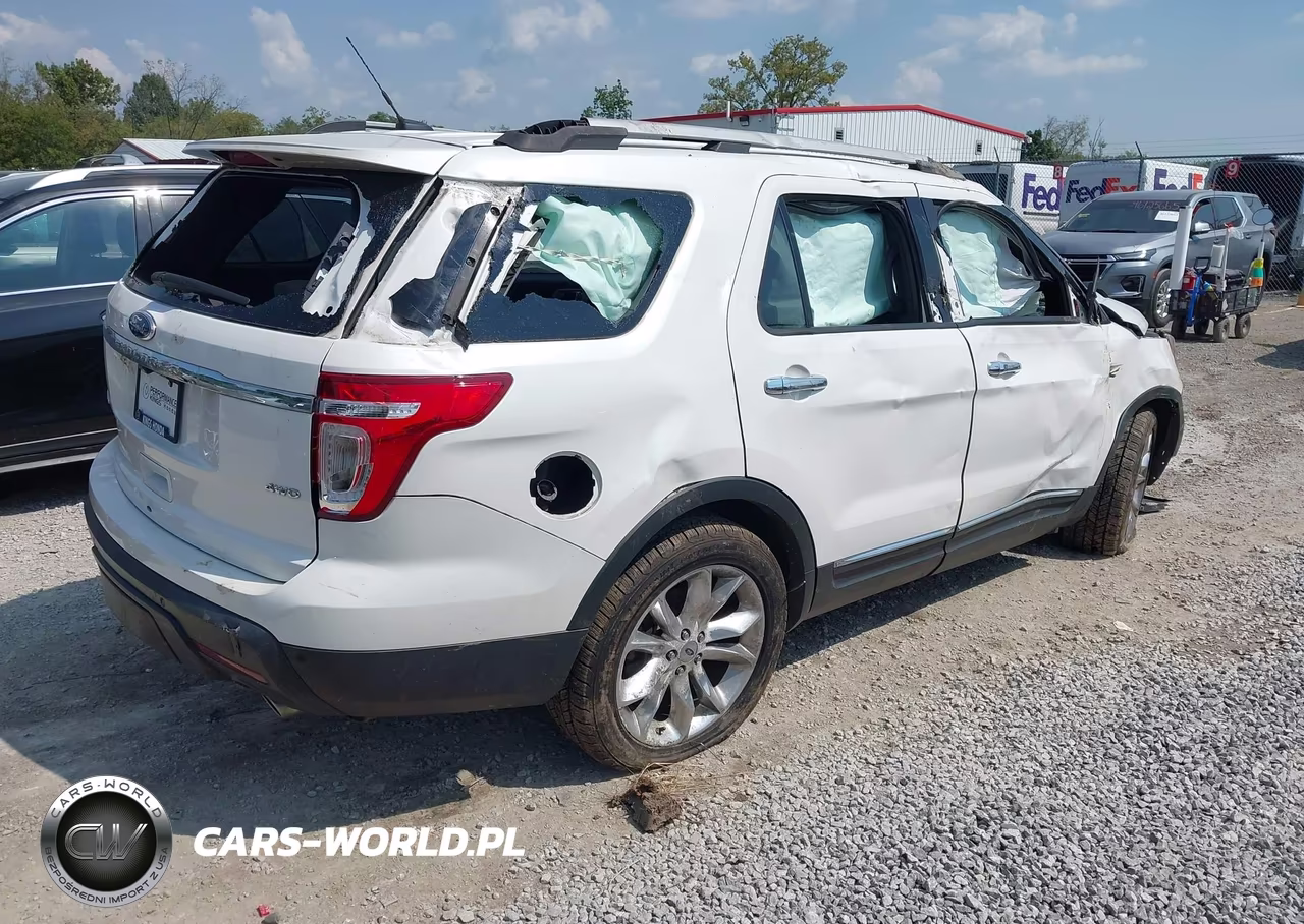 2011 Ford Explorer Limited VIN:1FMHK8F88BGA72191 - 4