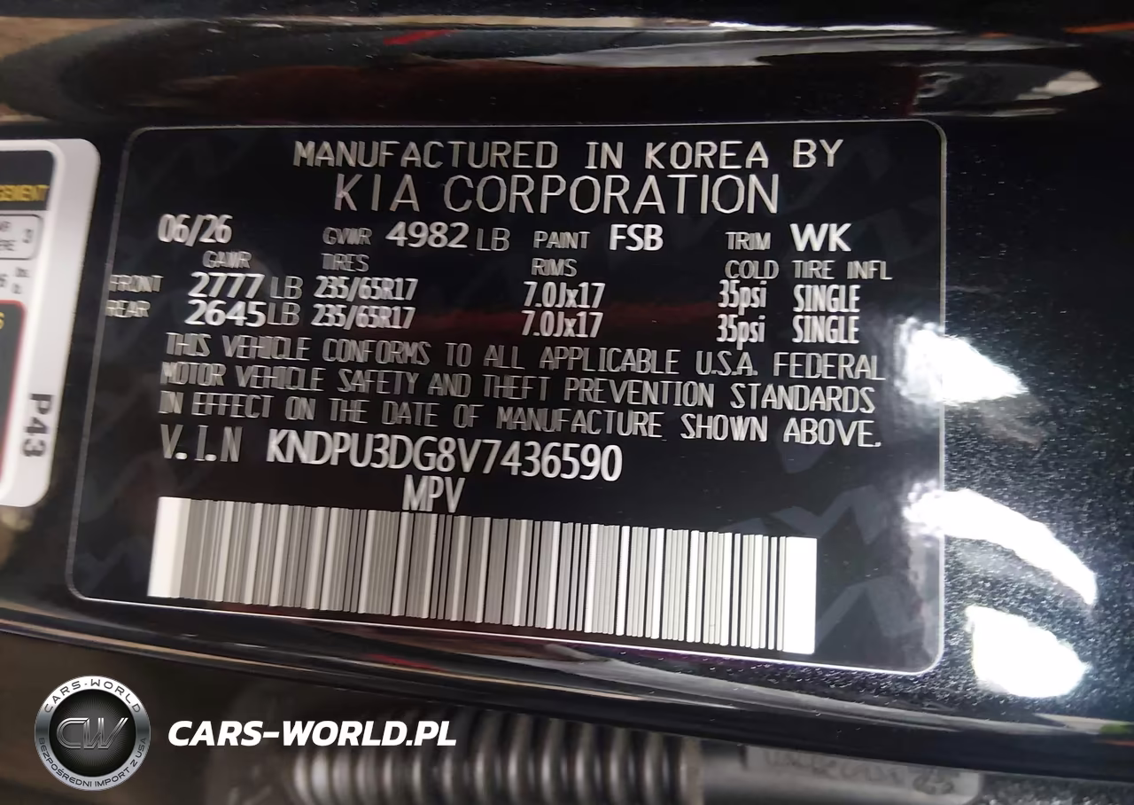 2027 Kia Sportage VIN:KNDPU3DG8V7436590 - 9