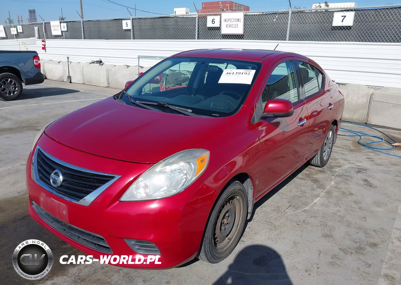 2014 Nissan Versa 1.6 S-1.6 S+-1.6 Sl-1.6 Sv VIN:3N1CN7AP7EK462237 - 2